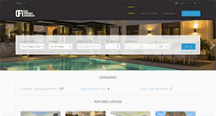Desktop Screenshot of dubaifurnishedapartments.com